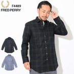 tbhy[ Vc  FRED PERRY Y O ^[^ {(F4489 Long Tartan L/S Shirt JAPAN LIMITED O)